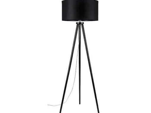 Ennie Vloerlamp, Zwart, 50X50X160 Cm, Epikasa