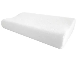 Ergonomisch Hoofdkussen Met Vormgeheugen 50 X 30 Cm Sleepy Van Dreamea - Wit