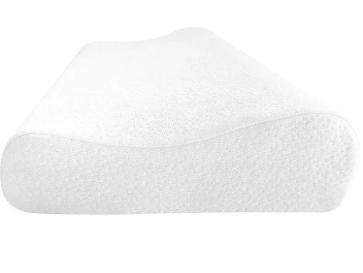 Ergonomisch Hoofdkussen Met Vormgeheugen 50 X 30 Cm Sleepy Van Dreamea - Wit