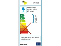 Euphoria Plafondlamp, Chroom, 80X55X30,3 Cm, Epikasa