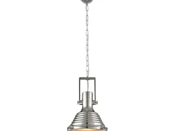 Expiria Hanglamp, Chroom, 40X40X150 Cm, Epikasa