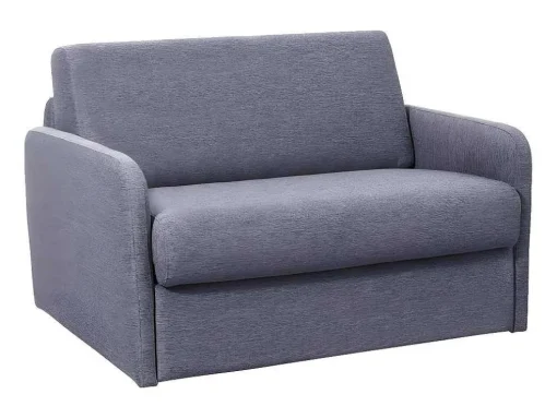 Express-Converteerbare Fauteuil In Stof Nadoa - Bed 100Cm - Lichtgrijs