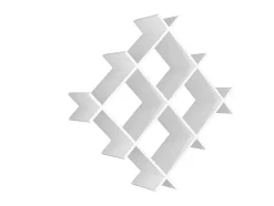 Farley Plank, Wit, 75X27X75 Cm, Epikasa