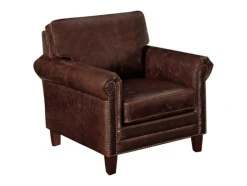 Fauteuil Cassandra Van Lived-In Leer - Bruin