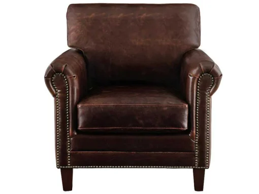 Fauteuil Cassandra Van Lived-In Leer - Bruin