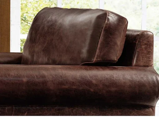 Fauteuil Cassandra Van Lived-In Leer - Bruin
