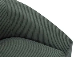 Fauteuil In Groen Ribfluweel Ossana