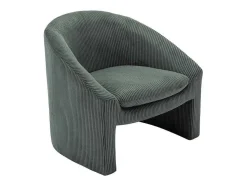 Fauteuil In Groen Ribfluweel Ossana