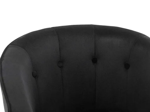 Fauteuil Met Armleuningen Fakart - 100% Polyester - Zwart