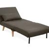 Fauteuil Posio - Bedbank Van Stof - Taupe