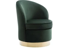 Fauteuil Sanela Van Fluweel - Spargroen