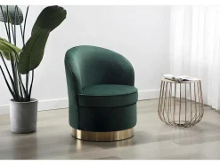 Fauteuil Sanela Van Fluweel - Spargroen