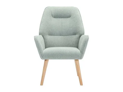 Fauteuil Van Blauwgroene Stof Osimo