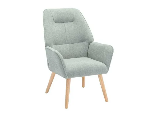 Fauteuil Van Blauwgroene Stof Osimo