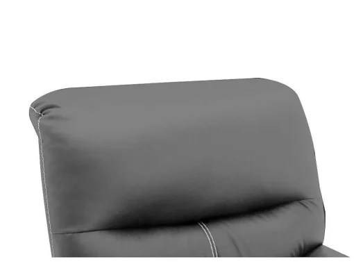 Fauteuil Van Grijze Kunstleer Canby