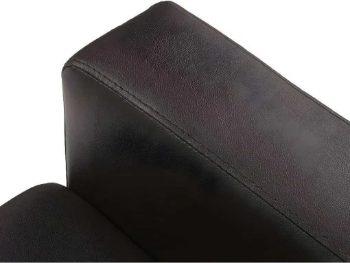 Fauteuil Van Kunstleer Ackley - Bruin