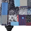 Fauteuil Van Stof Met Patchwork-Motief Chesterfield