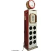 Flessenrek Met Lamp 8 Flessen - H.112 Cm - Wit - Pomp Links - Drive-In
