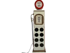 Flessenrek Met Lamp 8 Flessen - H.112 Cm - Wit - Pomp Links - Drive-In