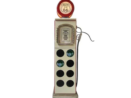 Flessenrek Met Lamp Drive-In - 8 Flessen - H112 Cm