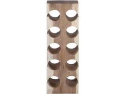 Flessenrek Van Suarhout - 10 Flessen - B19 X D27 X H70 Cm - Naturel - Cagayan