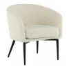 Fluffy Fauteuil Teddy Wit.