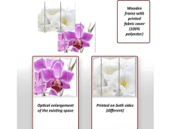 Foto Scherm Bagheria, 180X200Cm, Orchid