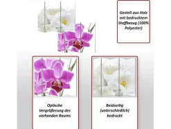 Foto Scherm Bagheria, 180X200Cm, Orchid