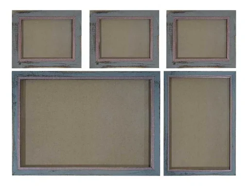 Fotolijstenset H246 (6 Stuks), Grijs