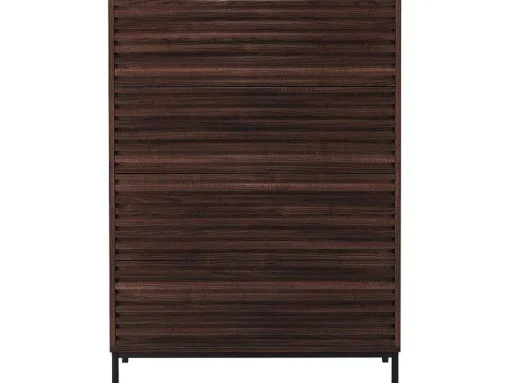 G Commode 4 Laden Notenhout