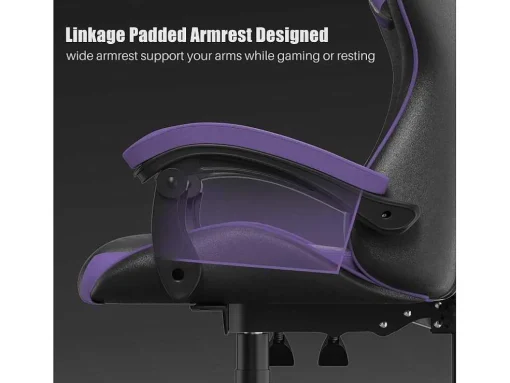 Gaming- En Bureaustoel Ergonomische Computerbureaustoel Met Hoofdsteun En Lumbale Ondersteuning