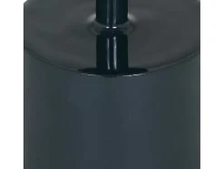 Geemailleerde Aluminium Kandelaar - H.22 Cm - Eendeblauw - Parina