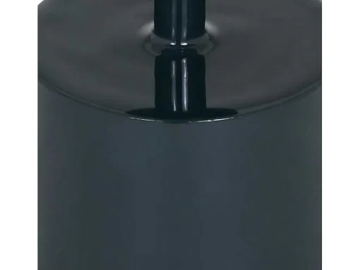 Geemailleerde Aluminium Kandelaar - H.22 Cm - Eendeblauw - Parina
