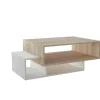 Gemini Koffietafel, Wit, Sonoma, 100X60X35 Cm, Epikasa