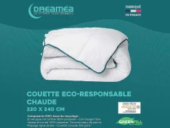 Gerecycled Warm Dekbed Van Dreamea In Microvezel - 220 X 240 Cm - 350 Gr/M - Rosa