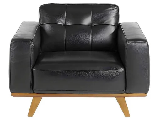Gestoffeerde Fauteuil Capitone Rundleder 5037 Angel Cerda