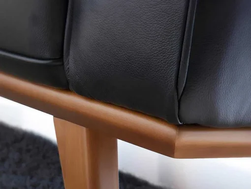 Gestoffeerde Fauteuil Capitone Rundleder 5037 Angel Cerda