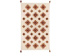 Getufte En Bedrukte Bankhoes - 130 X 180 Cm - Katoen - Meerdere Kleuren - Magna