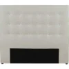Gewatteerd Hoofdbord Francesco - 140 Cm - Stof - Beige