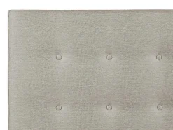 Gewatteerd Hoofdbord Francesco - 140 Cm - Stof - Beige