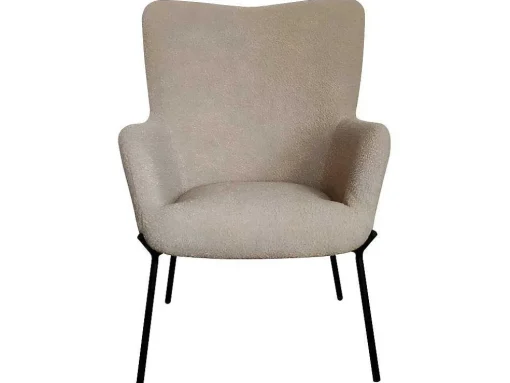Glasgow Fauteuil Boucle Bruin.