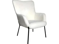 Glasgow Fauteuil Boucle Wit.