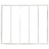 Glazen Binnenraam Bayview - Wit - 150 X 130 Cm - Aluminium