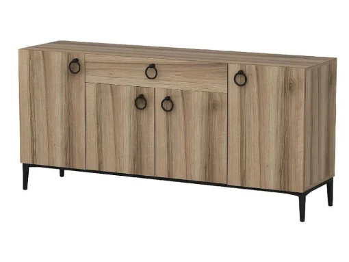 Gloria Multifunctioneel Kabinet, Walnoot, 160X42X75 Cm, Epikasa