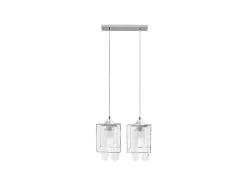 Gracja Hanglamp, Chroom, 33X13X130 Cm, Epikasa