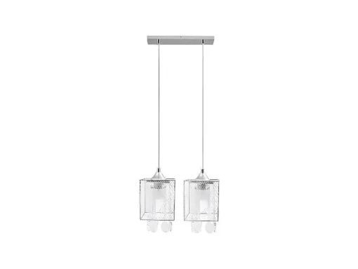 Gracja Hanglamp, Chroom, 33X13X130 Cm, Epikasa