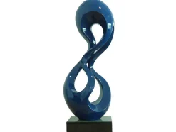 Groot Beeld Cecilia Van Nachtblauw - L25 X H79 Cm
