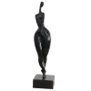 Groot Beeld Madison - Hars - L12 X H50 Cm - Zwart