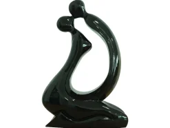 Groot Chloe-Beeld In Zwarte Hars - L32 X D12 X H47 Cm