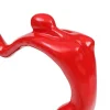 Groot Hartvormig Standbeeld Van Hars B49 X H55 Cm Rood Lovina